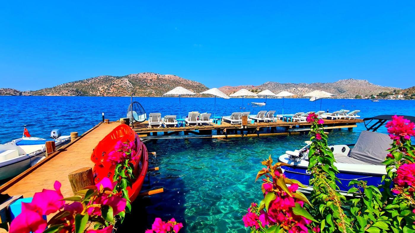 Aphrodite Hotel Bozburun Exterior foto